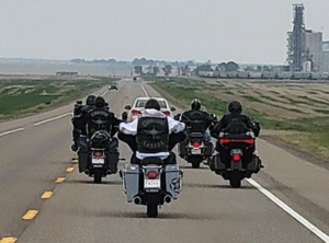 Bridge City Chapter members riding