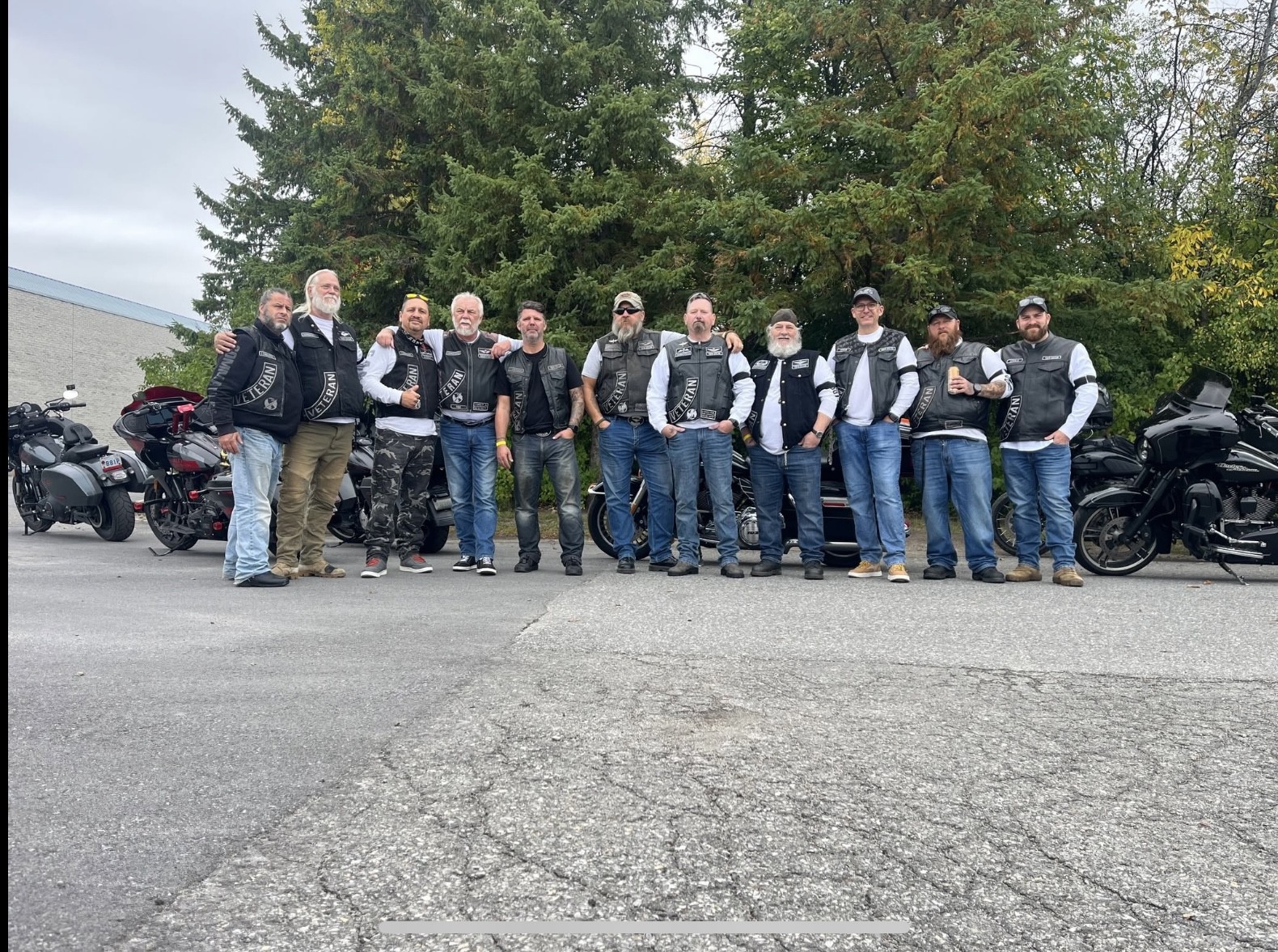 Perth's honour our Veterans Banner Run 2025 - Commandos Motorcycle Club